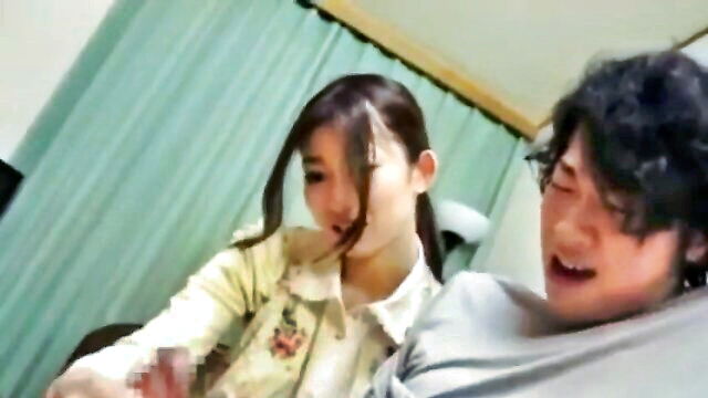 japanese, blowjob, stepmom - japanese stepmom takes care of stepsons cock