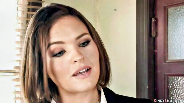 Krissy Lynn - bondage anal with busty detective