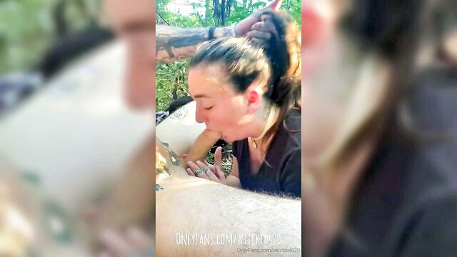 Hope - outdoor blowjob video wiicked420