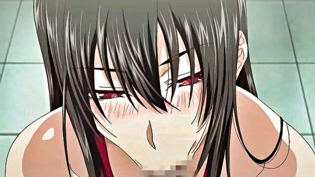 hot hentai, anime blowjob, blowjob compilation - anime blowjob part 51