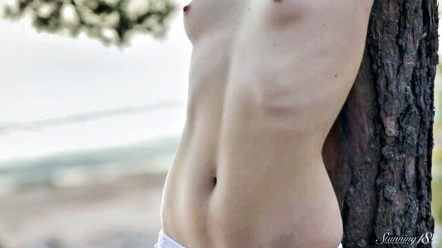Sasha - striptease video with sasha green