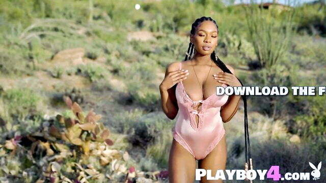 Nyla - nylas big ebony boobs