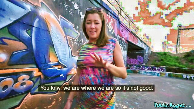 elisa tiger - public agent xxx with elisa tiger