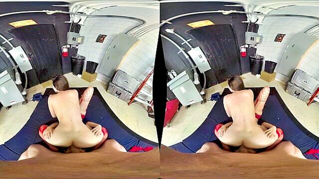 creampie, big tits, virtual reality - virtual reality presentation of creampiest big titted asian starlet
