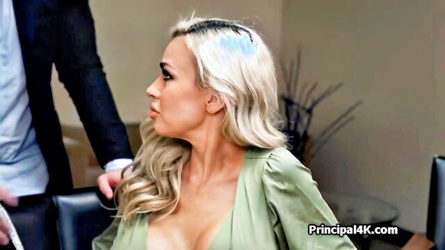 big boobs, milf, deep throat - milf saves the day hard cock