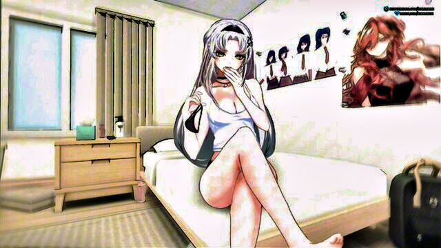 yunli (honkai star rail), standing footjob, lenneth (final fantasy) - vtuber footjob breakfast