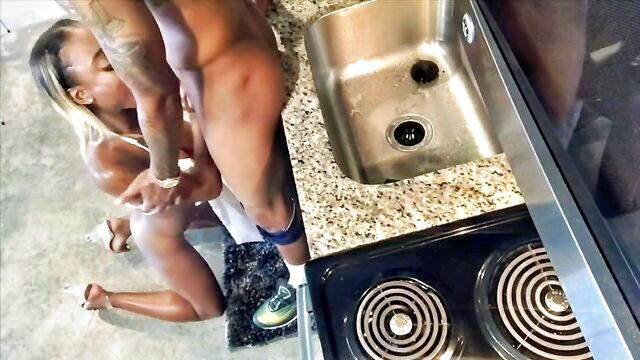 harmony cage - harmony cage kitchen scene