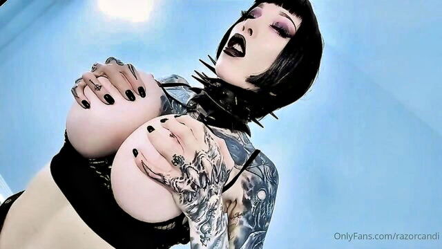 big ass, big tits, anal - candi anal latex