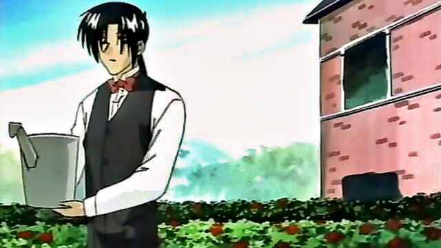 anime, cartoon, hentai - horny anime housemaid doggy style