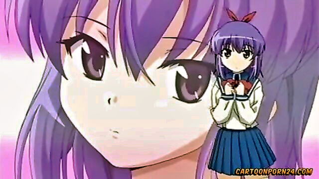 spanish subbed, cartoon, censored hentai - cartoon schoolgirl sex