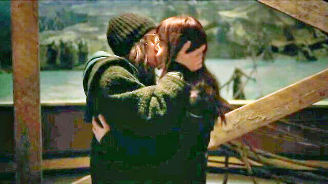 lesbian, kiss scenes, hot kiss - anwen odriscoll nude scene
