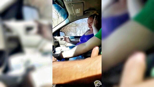 driver, chubby, hitchhiker - blowjob chubby hitchhiker