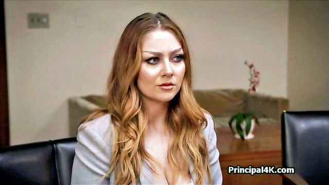 cougar, housewife, hardcore - sex with principal in his office