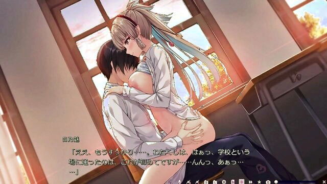 visual novel, eroge - video game eroge sky says