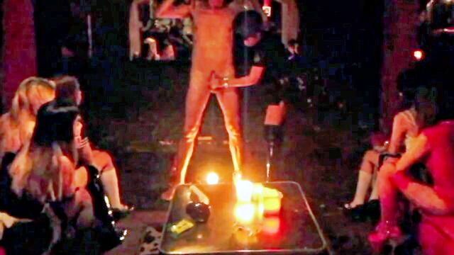 milked, forced orgasm, public sex - slave j orgasm