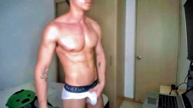 sexy men, on webcam, amateur - hot webcam guy show 32