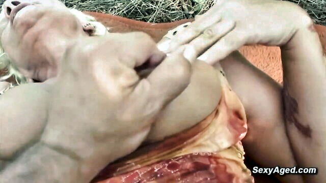 granny, gilf, grandmam - voyeur granny big cock