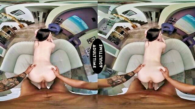 blowjob, virtual reality, pov - celestina blooms vr ride