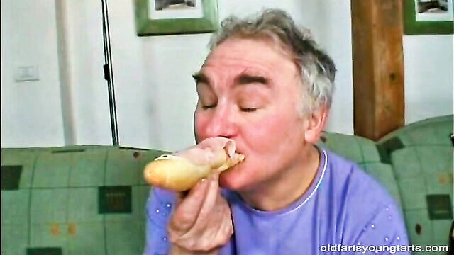 old man and veronika intimacy : Pack of Porn