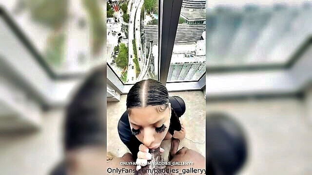 interracial, big ass, blowjob - interracial couple enjoys passionate oral sex session