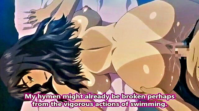 hentai, creampie, bbw - sensual notes battle in erotic anime scene