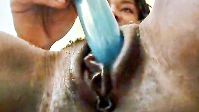 mature, mom, ebony - slender ebony mom pussy soup