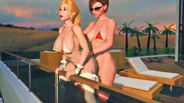 3d cartoon, futanari, anal creampie - redhead shemale anal vimlab