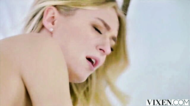 blonde, natural tits, creampie - vixen girls kissing