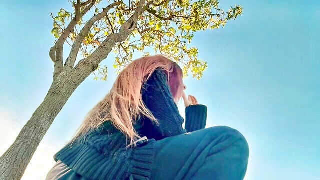 outdoor, smoking, italian - aromatherapy smoking hot vid