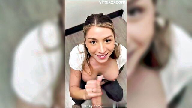 dressing room, cum blowjob, public blowjob - public dressing room blowjob