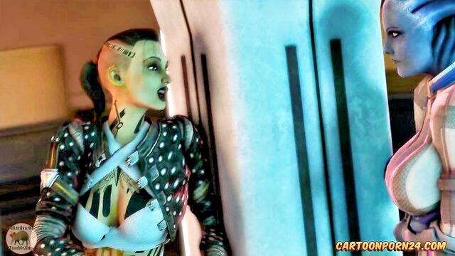 big tits, brunettes, cunnilingus - mass effect blue star episode 1