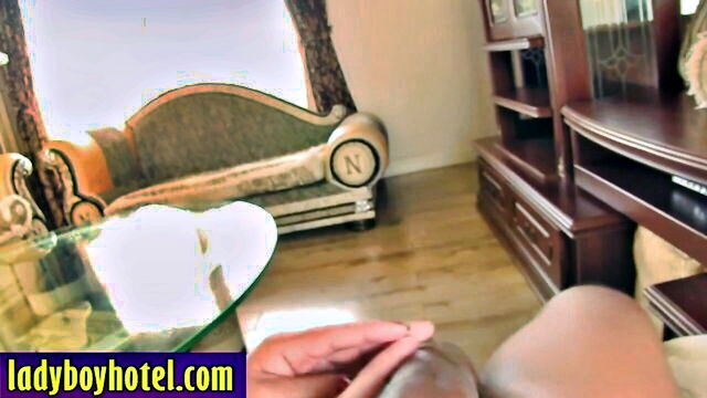 ladyboy, ladyboy sex, ladyboy porn - hardcore anal sex with huge penis shemale