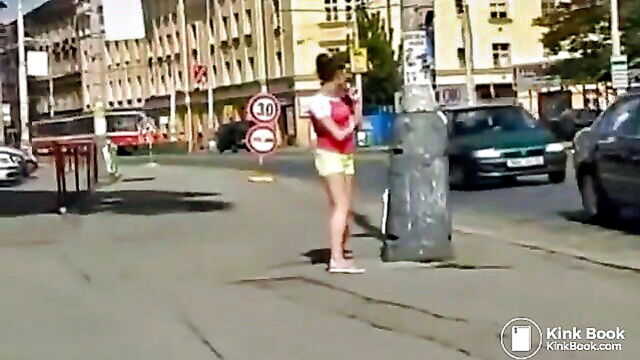 public with girl dany