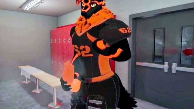 Sneck Studios 2 - football player masturbation lockeroom