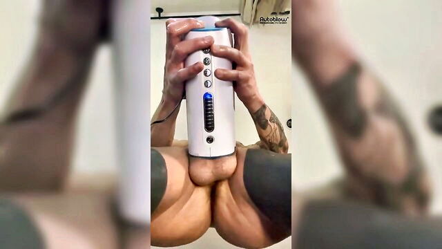 massage, autoblow ultra, happy ending - hoss kado pov video