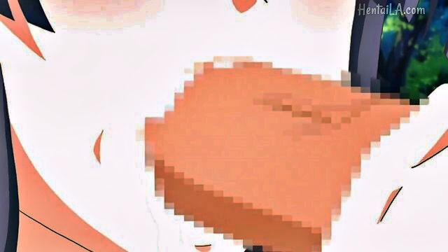 anal, blowjob, big tits - hot anime footjob