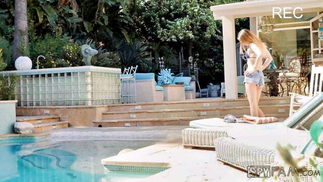 kristen scott - step dad spies on step daughter masturbating