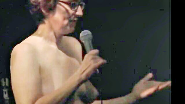 mature, speech, dame - erotic speech by naked mature dame