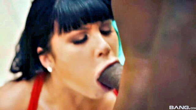 valentina ricci - black cock for fat ass