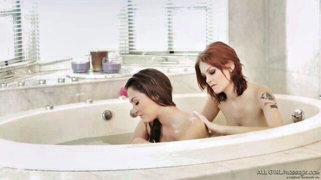 Cassie Laine, Bree Daniels - cassie laine lesbian massage