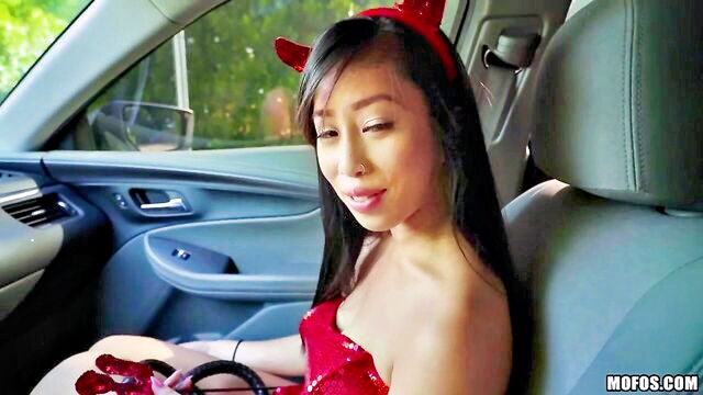 amateur, asian, athletic - jade kush big ass costume