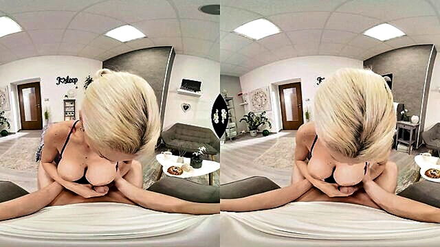 virtual reality, big tits, amateur - vr experience of a busty amateurs performance