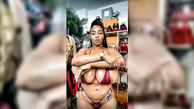 ebony, big tits, big ass - aging ebony woman struggles with money issues