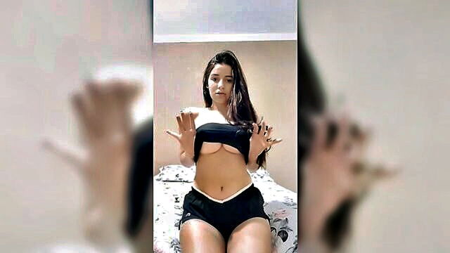 solo, big tits, amateur - amateur babe andy gets naughty in a steamy solo session