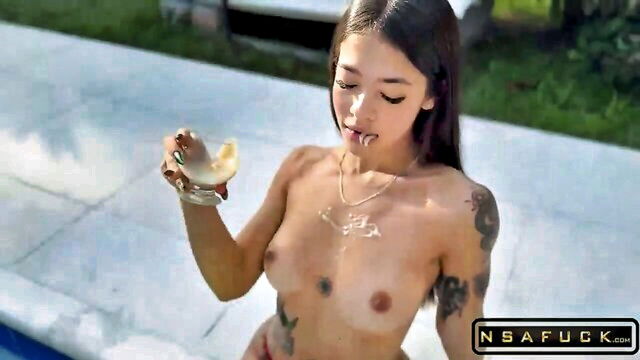 beauty, babes, amateur - stepsister milk play beauty