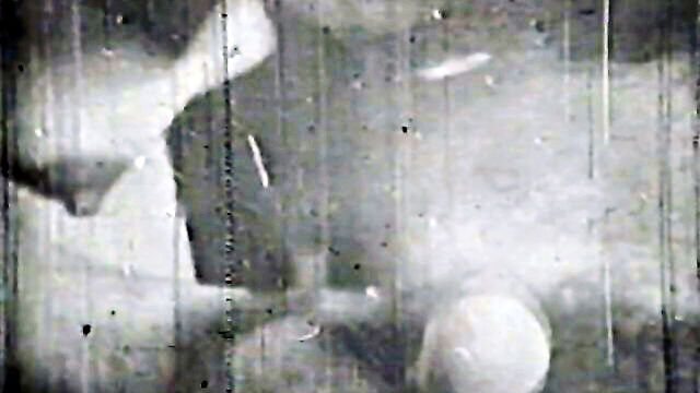 black and white, 8mm, music - vintage first date porn