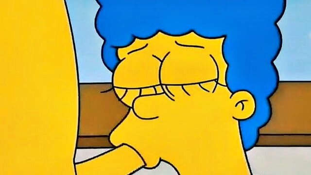 comics, cartoon, anime - marge simpson parodyporno
