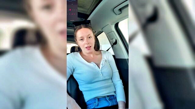 public, try not to cum, carwash - nadia foxx carwash blowjob