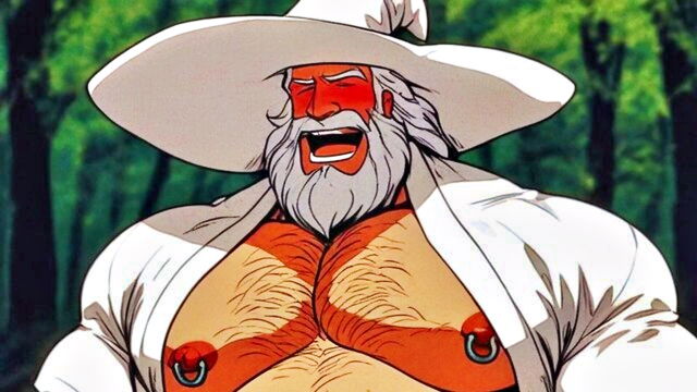 Real Fantasy - elderly wizard donk