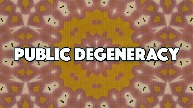 public, efukt, volume - public degeneracy volume 14 efukt